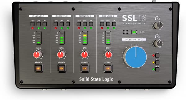 SSL 12 USB-ljudgränssnitt