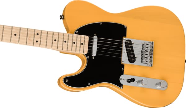 Squier Affinity Telecaster - vänsterhänt elektrisk gitarr, Butterscotch Blonde