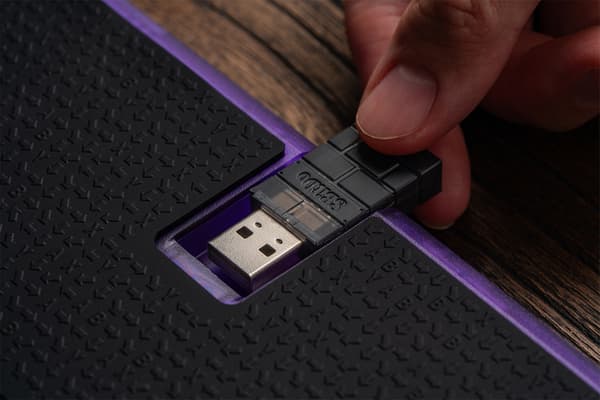 8BitDo Arcade Controller PC/Switch, lila
