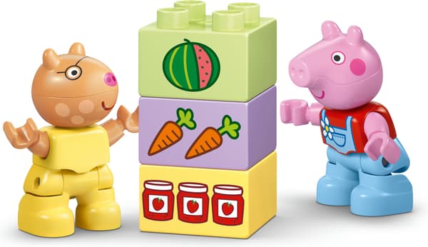 LEGO DUPLO Peppa Pig 10468 Traktor och marknadsstånd