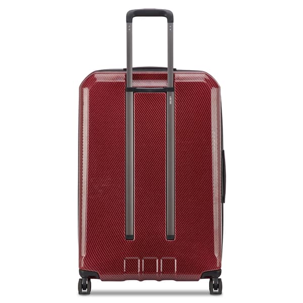 Delsey Helium Ultimate Expanderbar 76 cm resväska, röd