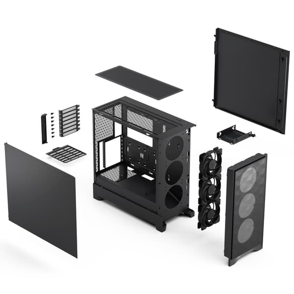 Fractal Design Pop 2 Air ATX-chassi, svart
