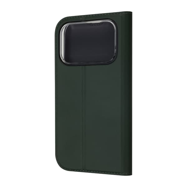 FoneKit BookCase skyddsfodral, iPhone 17 Pro, mörkgrön