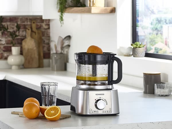 Kenwood FDP65.820.SI matberedare, 1000 W, silver