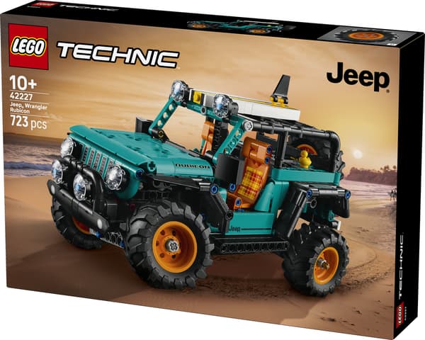 LEGO Technic 42227 Jeep® Wrangler Rubicon terrängbil