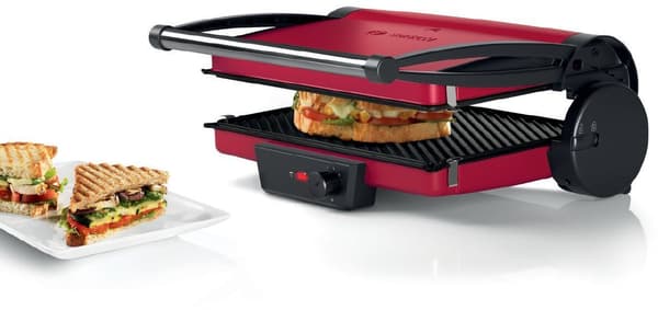 Bosch TCG4104 smörgåsgrill, röd