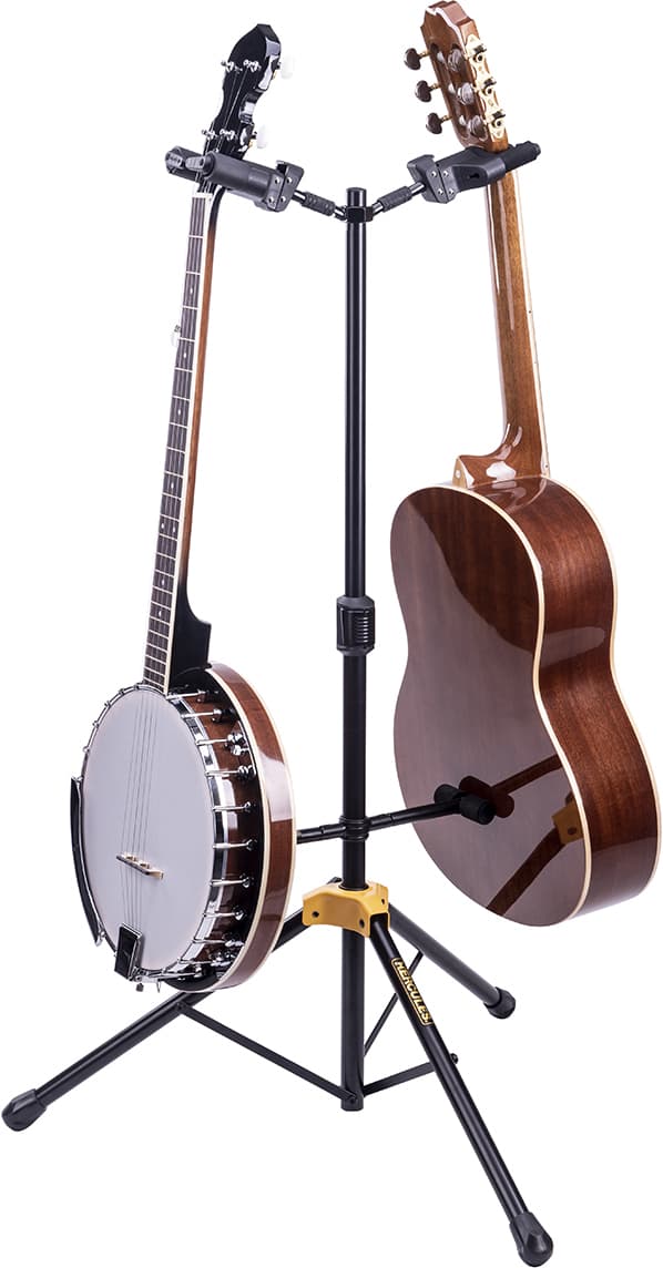 Hercules GS422B-PLUS gitarrställ för två gitarrer