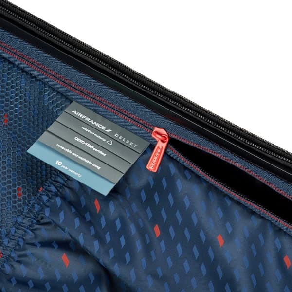Delsey Elegance Expandable 55 cm resväska, blå