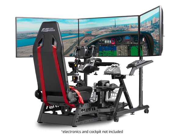 Next Level Racing-skärmstativ för 3 skärmar