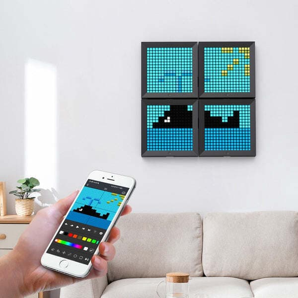 Divoom Pixoo Pixel Art LED-fotoram