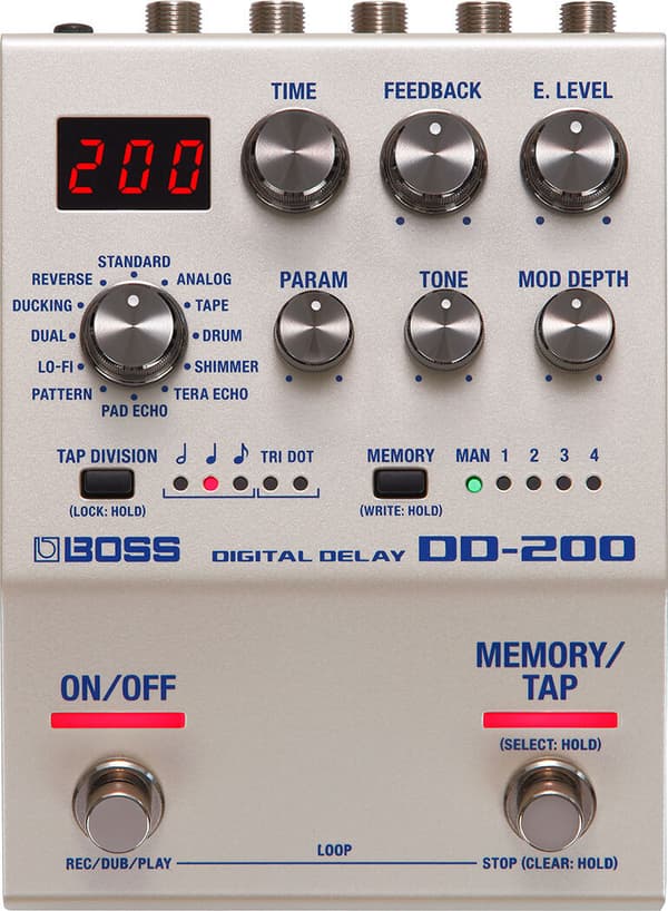 Boss DD-200 Digital Delay-pedal