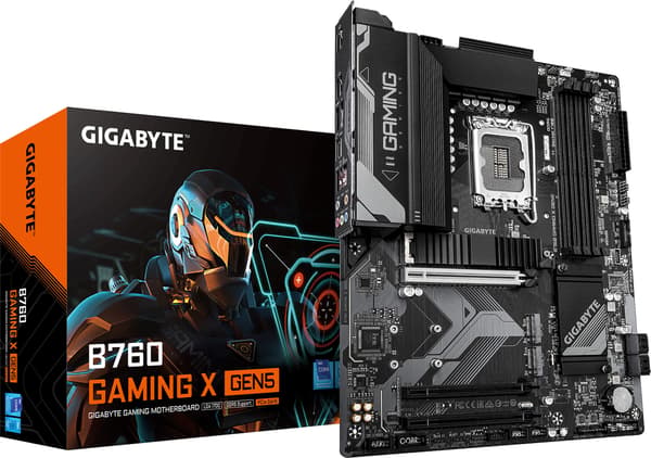 GIGABYTE B760 GAMING X GEN5 ATX-moderkort