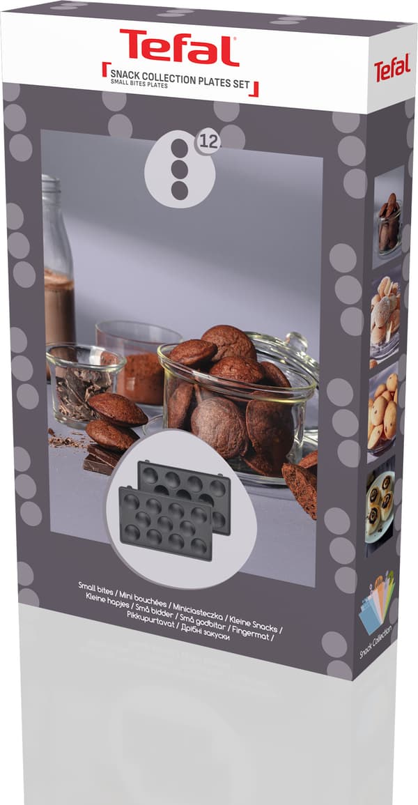 Tefal Snack Collection plattor: 12 Små munsbitar