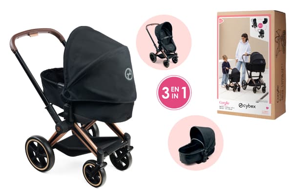 Corolle Dockans Cybex 3-i-1 vagn