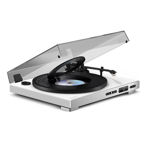 Mixx Analog Plus 2-i-1 vinyl- och CD-spelare, vit