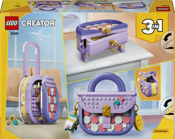 LEGO Creator 31391 – Trendig väska och förvaringslåda