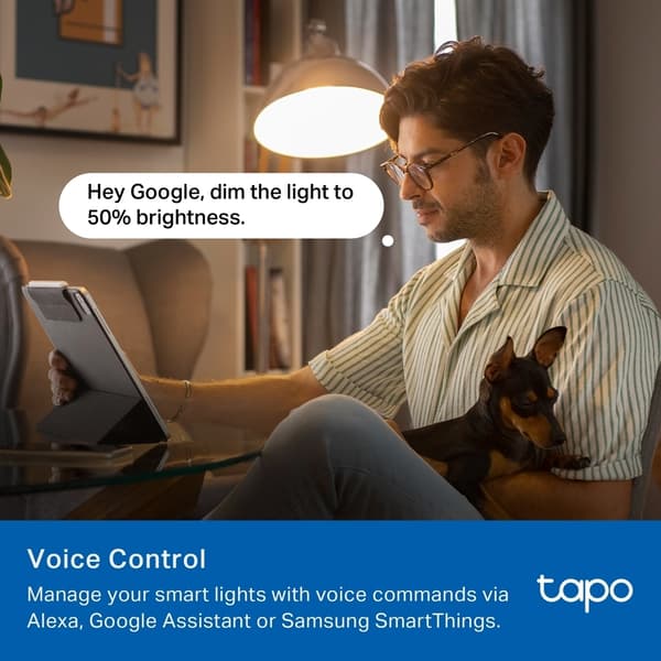 Tapo L430C smart lampa, E14, 470 lm, 2-pack