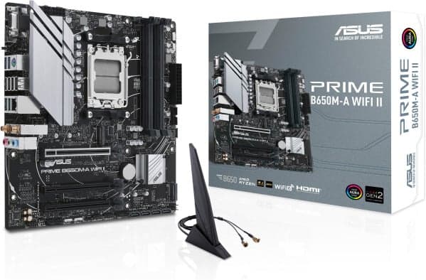 ASUS PRIME B650M-A WIFI II -mATX moderkort