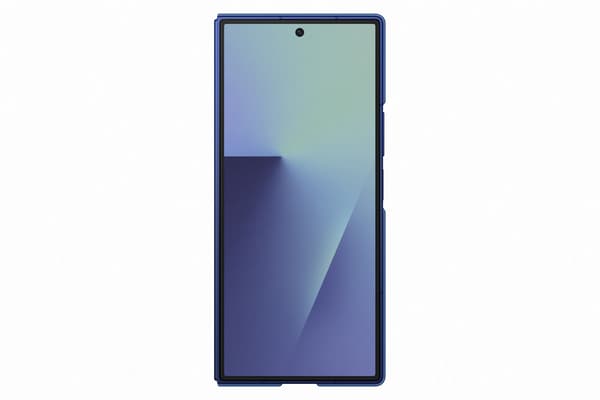 Samsung Z Fold7 Silikonfodral skyddsfodral, blå