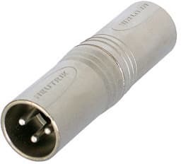 Neutrik XLR hane-hane adapter