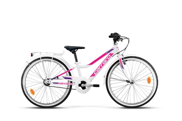 Carraro Zaphira 24" cykel, 3-växlad, vit