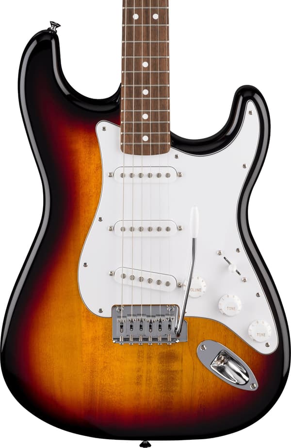 Fender Standard Stratocaster elektrisk gitarr, 3-Color Sunburst