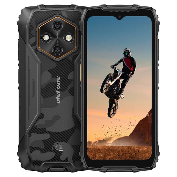 Ulefone Rugking 4 Pro telefon, 256/8 GB, svart