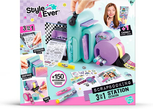 STYLE 4 EVER 3-i-1 dekorationsstudio pysselset