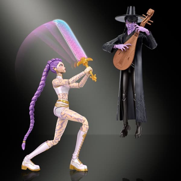K-Pop Demon Hunters Rumi och Jinu, figurpaket