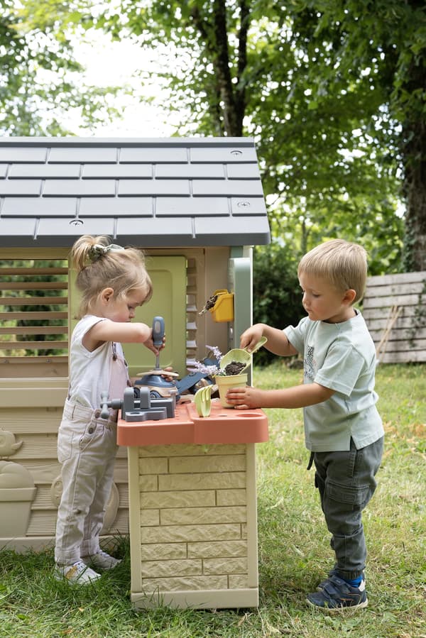 Smoby Life Nature lekstuga och pysselhörna