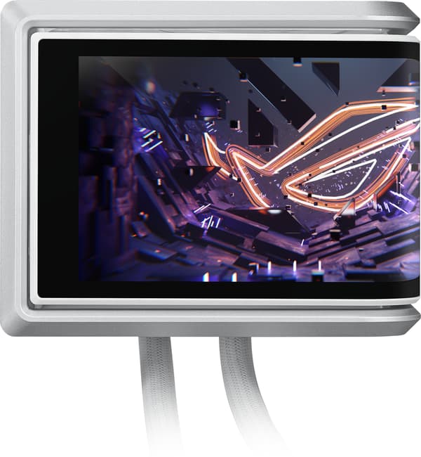 ASUS ROG RYUO IV 360 ARGB vätskekylningssystem, vit