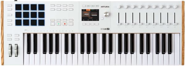 Arturia KeyLab 49 Mk3 -MIDI-kontroller, vit