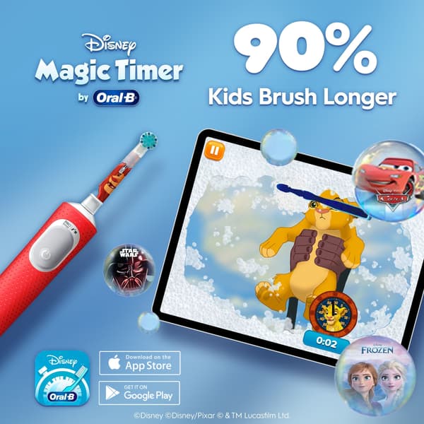 Oral-B Pro Kids Lejonkungen eltandborste