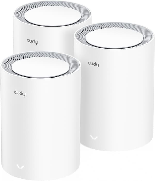 Cudy M3000 WiFi 6 -Mesh-system, 3-pack