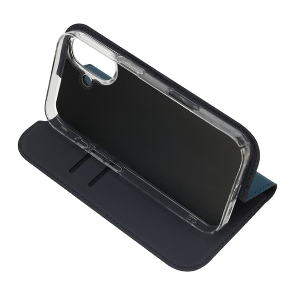 FoneKit BookCase skyddsfodral, iPhone 17, blå