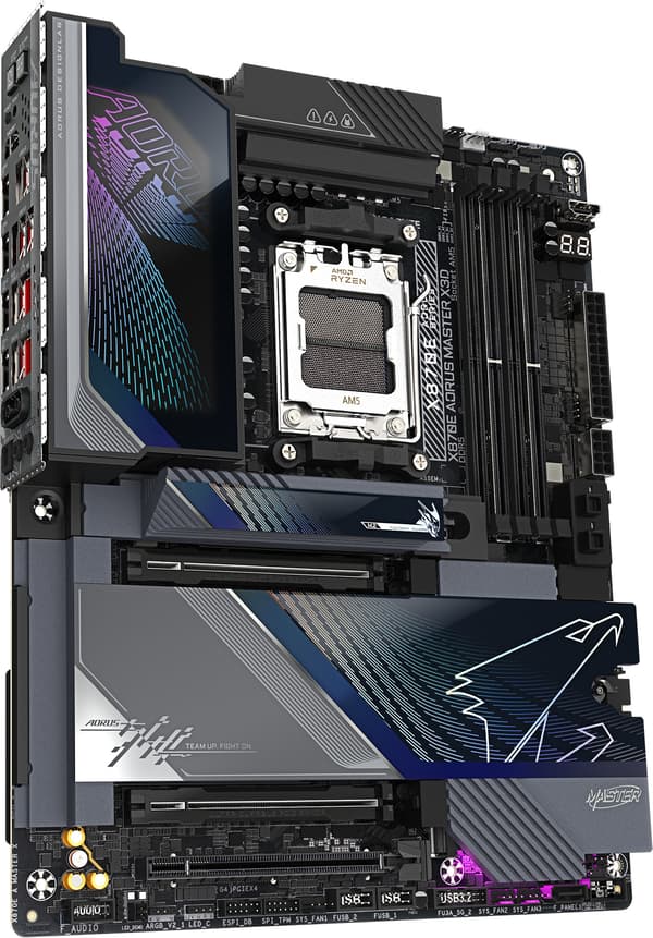 Gigabyte X870E AORUS MASTER X3D ATX-moderkort