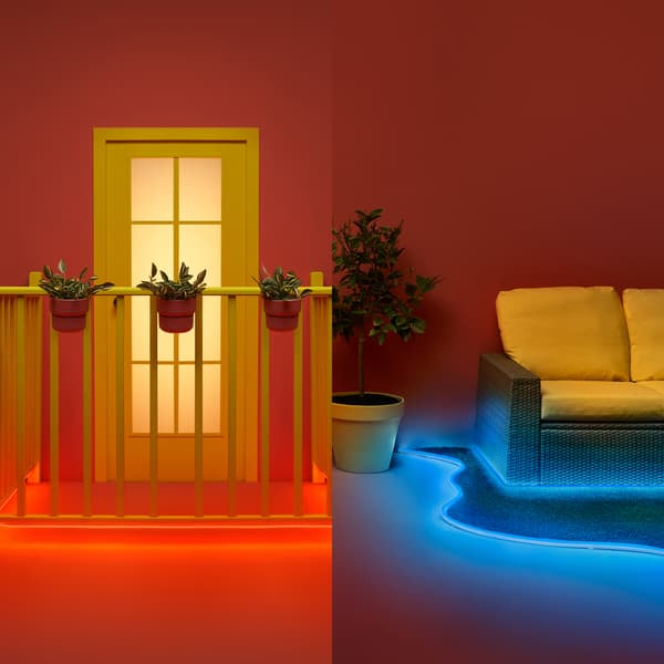 WiZ Udendørs RGBW LED-strips, 5 m, kit