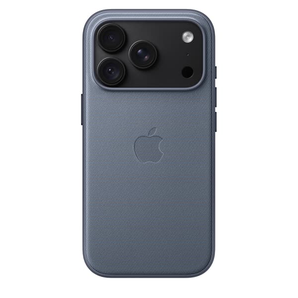 Apple iPhone 18 Pro TechWoven-fodral med MagSafe, ljus denim