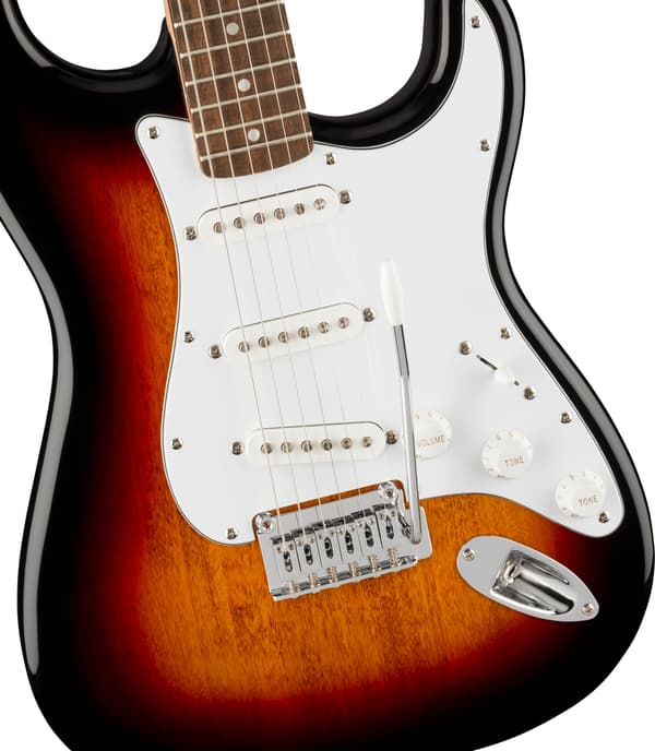 Squier Affinity Stratocaster -elgitarr, 3-Color Sunburst