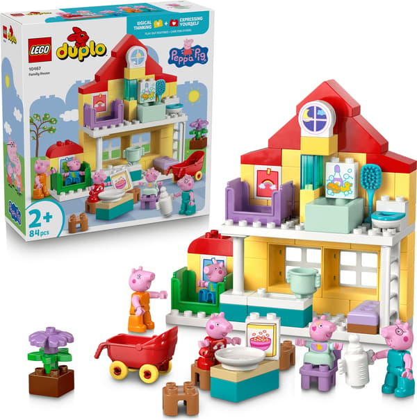LEGO DUPLO Peppa Pig 10467 Grisarnas hus