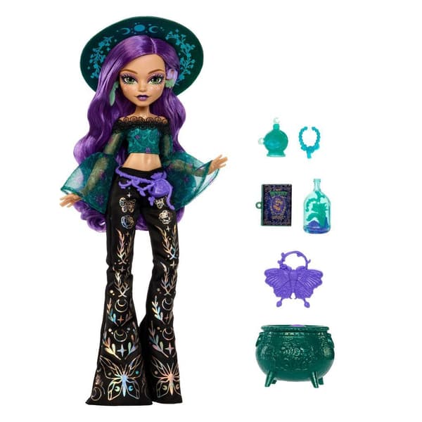 Monster High Moonspell Magic Willow, modedocka