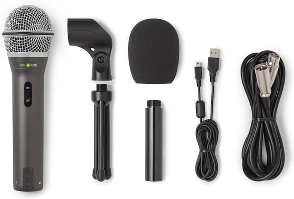 Samson Q2U Recording Pack - mikrofon med USB- och XLR-anslutning