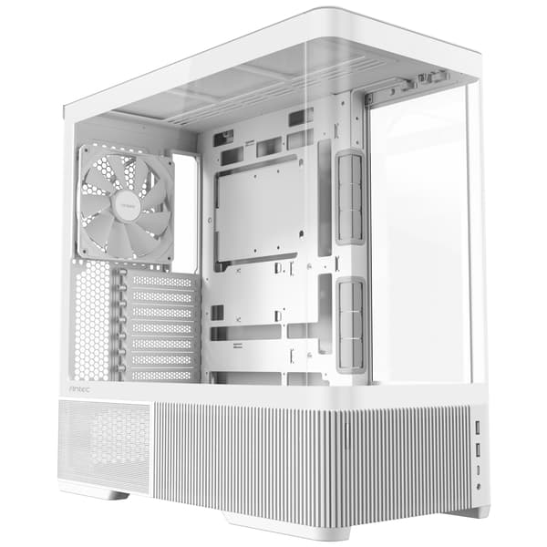 Antec C6 Curve Air Mid-Tower ATX-chassi, vit
