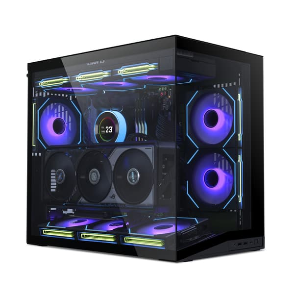 Lian Li O11D Mini V2 ATX-chassi, svart