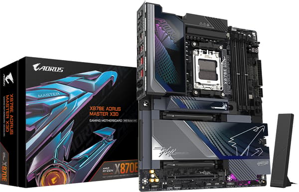 Gigabyte X870E AORUS MASTER X3D ATX-moderkort