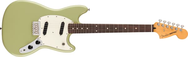 Fender Player II Mustang -6-strängad elgitarr, SS, Birch Green