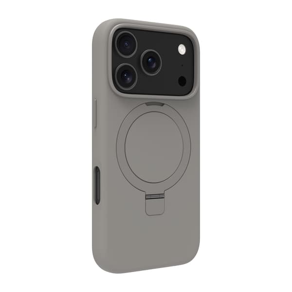 dbramante1928 Roskilde MagSafe Kickstand ICON skyddsskal, iPhone 17 Pro, River Stone