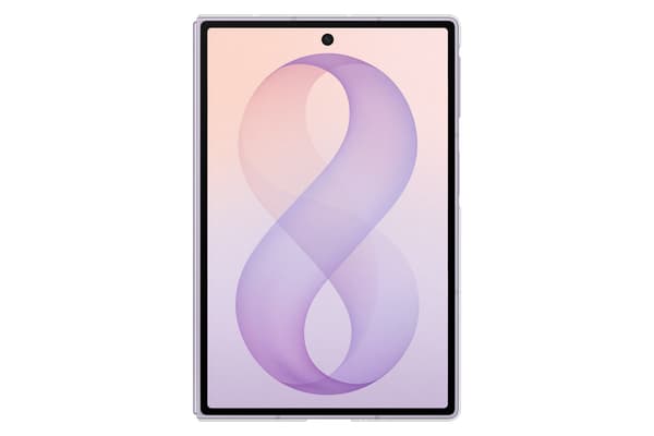 Samsung Galaxy Fold8 Clear Magnet Qi2 skyddsfodral, transparent