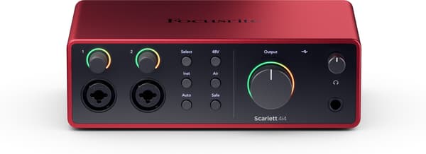 Focusrite Scarlett 4i4 (4:e generationen) ljudkort