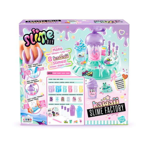 SO SLIME Kawaii slimefabrik pysselset